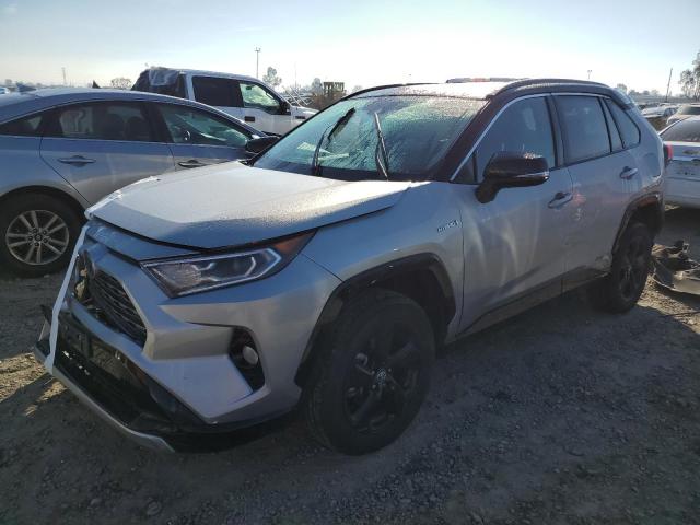 TOYOTA RAV4 XSE 2021 with VIN 2T3E6RFV5MW004512 - Photo from auction