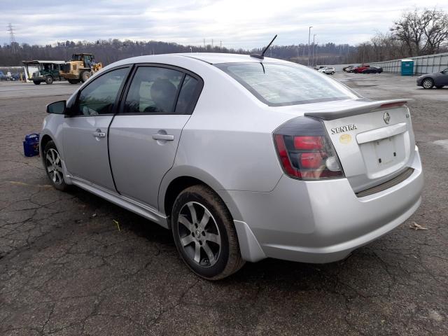 Photo 2 from auction – 2012 NISSAN SENTRA 2.0 with VIN 3N1AB6AP3CL742352
