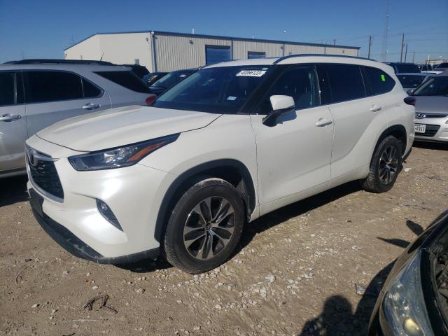 TOYOTA HIGHLANDER 2020 with VIN 5TDGZRAHXLS513108 - Photo from auction
