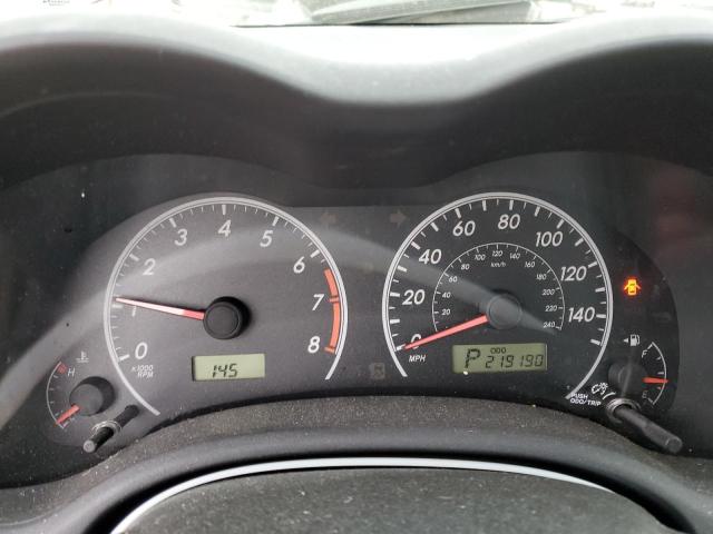 Photo 9 from auction – 2009 TOYOTA COROLLA BA with VIN 2T1BU40EX9C044509