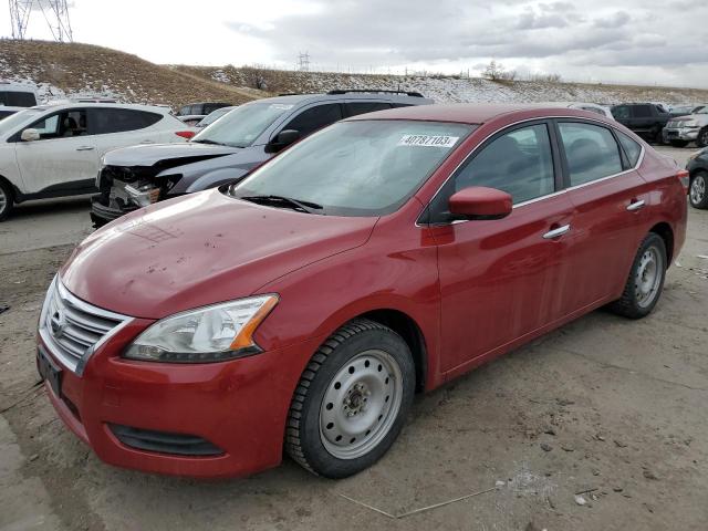 NISSAN SENTRA S 2013 with VIN 3N1AB7AP1DL645609 - Photo from auction