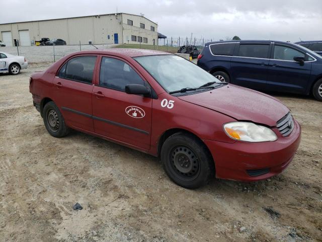 Photo 4 from auction – 2003 TOYOTA COROLLA CE with VIN 1NXBR32E73Z014575