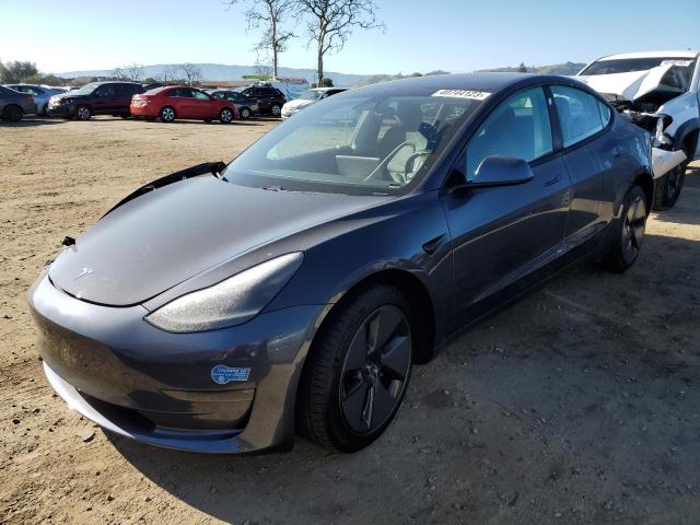 TESLA MODEL 3 2021 with VIN 5YJ3E1EB7MF943671 - Photo from auction