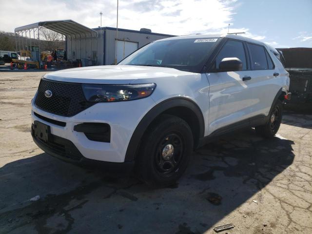 FORD EXPLORER P 2022 with VIN 1FM5K8ABXNGB29890 - Photo from auction