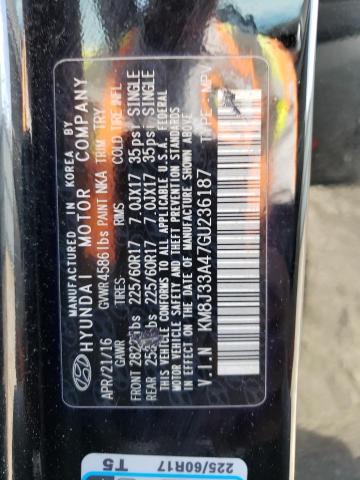 Photo 14 from auction – 2016 HYUNDAI TUCSON LIM with VIN KM8J33A47GU236187