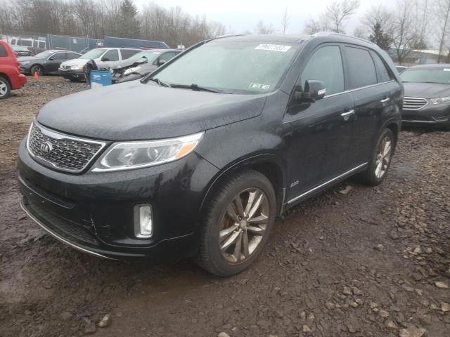 KIA SORENTO SX 2014 with VIN 5XYKWDA72EG501919 - Photo from auction