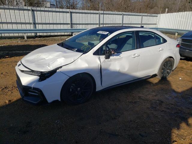 TOYOTA COROLLA SE 2022 with VIN 5YFS4MCE2NP119886 - Photo from auction