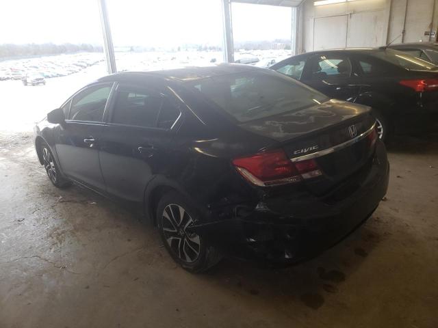 Photo 2 from auction – 2013 HONDA CIVIC EXL with VIN 2HGFB2F91DH550784
