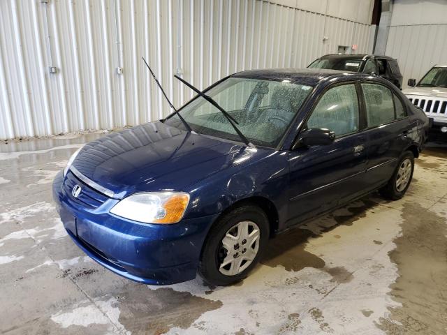 HONDA CIVIC LX 2003 with VIN 1HGES16543L033807 - Photo from auction