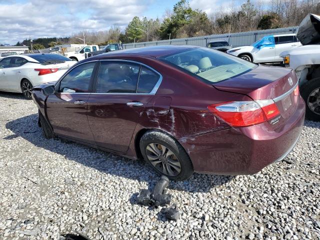 Photo 2 from auction – 2014 HONDA ACCORD LX with VIN 1HGCR2F31EA251208