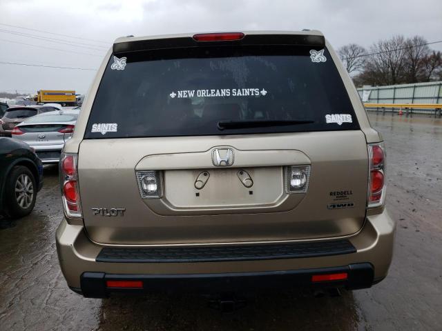 Photo 6 from auction – 2006 HONDA PILOT EX with VIN 2HKYF186X6H542279
