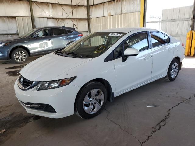 HONDA CIVIC LX 2015 with VIN 19XFB2F53FE263327 - Photo from auction