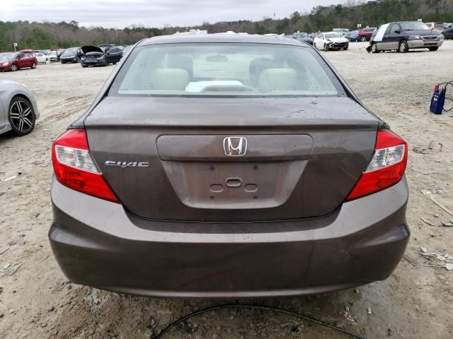Photo 6 from auction – 2012 HONDA CIVIC LX with VIN 2HGFB2F5XCH543828