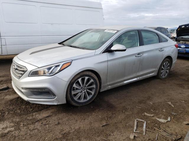 HYUNDAI SONATA SPO 2015 with VIN 5NPE34AF2FH020785 - Photo from auction