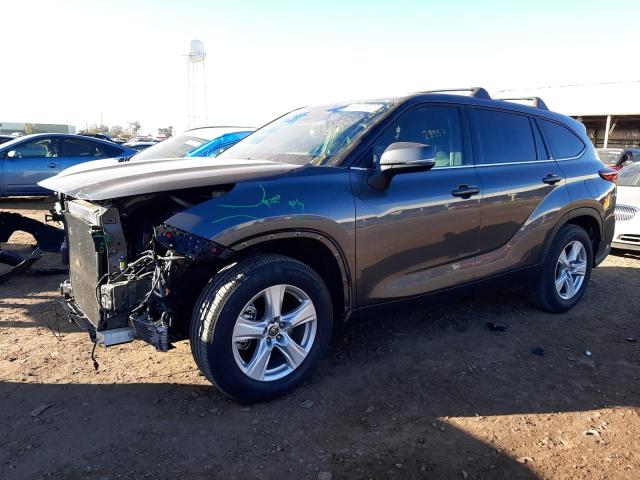 TOYOTA HIGHLANDER 2020 with VIN 5TDZZRAH0LS003763 - Photo from auction