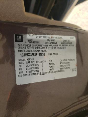 Photo 10 from auction – 2008 GMC SIERRA K25 with VIN 1GTHK23668F101030