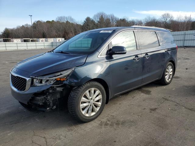KIA SEDONA EX 2015 with VIN KNDMC5C1XF6021826 - Photo from auction