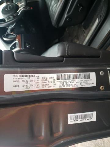 Photo 14 from auction – 2012 JEEP GRAND CHER with VIN 1C4RJFBG2CC252952