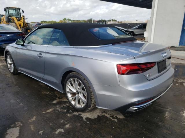Photo 2 from auction – 2021 AUDI A5 PREMIUM with VIN WAU2AGF53MN002915
