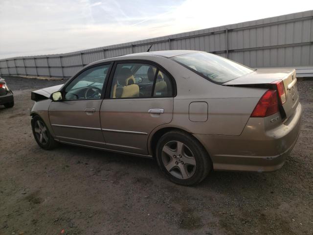 Фото 2 с аукциона – 2004 HONDA CIVIC EX с VIN 2HGES26734H501595