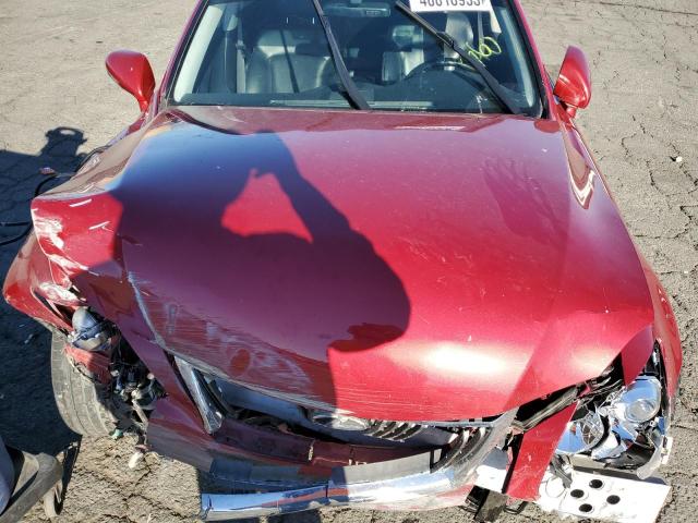 Photo 11 from auction – 2009 LEXUS IS 250 with VIN JTHCK262495035439