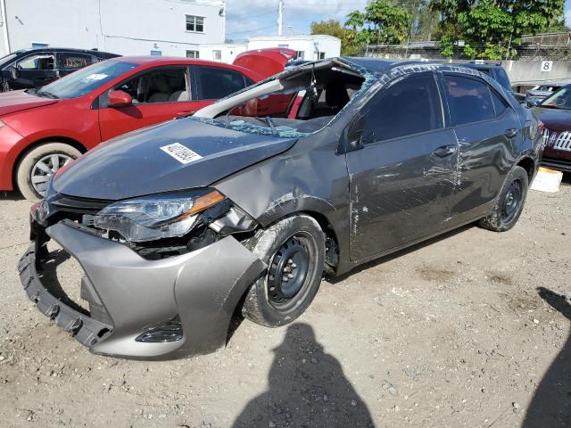 TOYOTA COROLLA L 2018 with VIN 2T1BURHE9JC099703 - Photo from auction