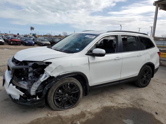 HONDA PILOT SE 2022 with VIN 5FNYF5H24NB011502 - Photo from auction