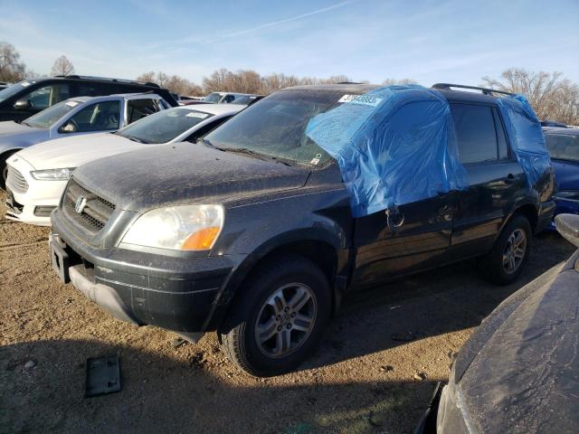 HONDA PILOT 2005 with VIN 2HKYF18675H501509 - Photo from auction