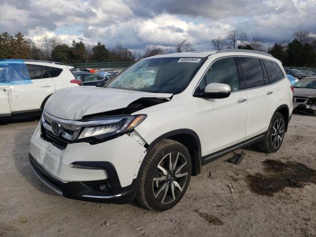 HONDA PILOT ELIT 2022 with VIN 5FNYF6H03NB056614 - Photo from auction