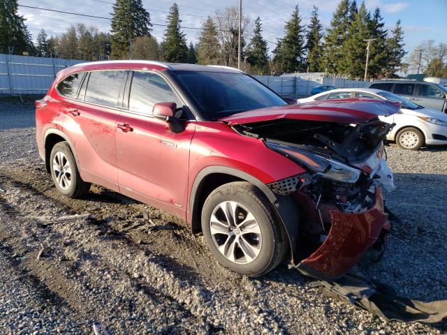Photo 4 from auction – 2021 TOYOTA HIGHLANDER with VIN 5TDHBRCH4MS530493