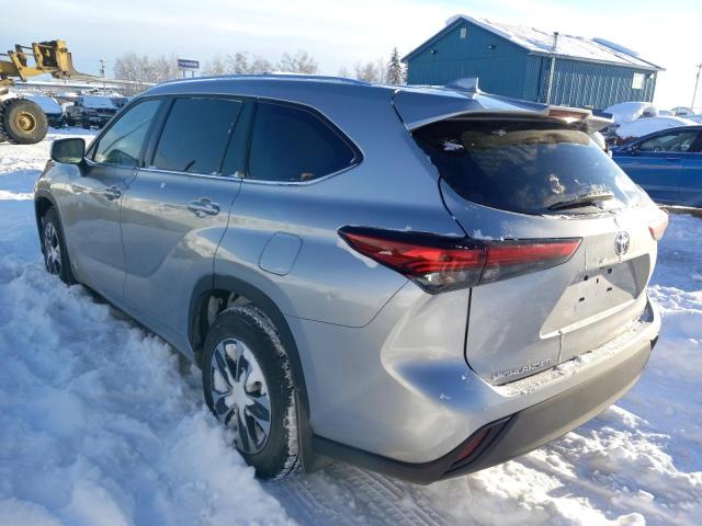 Photo 2 from auction – 2020 TOYOTA HIGHLANDER with VIN 5TDGZRBHXLS012413