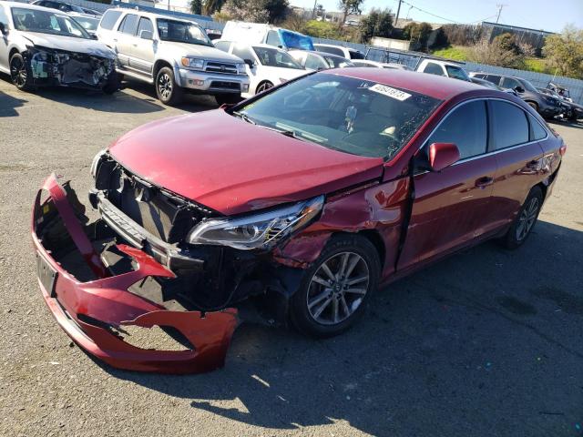 HYUNDAI SONATA SE 2016 with VIN 5NPE24AFXGH316805 - Photo from auction