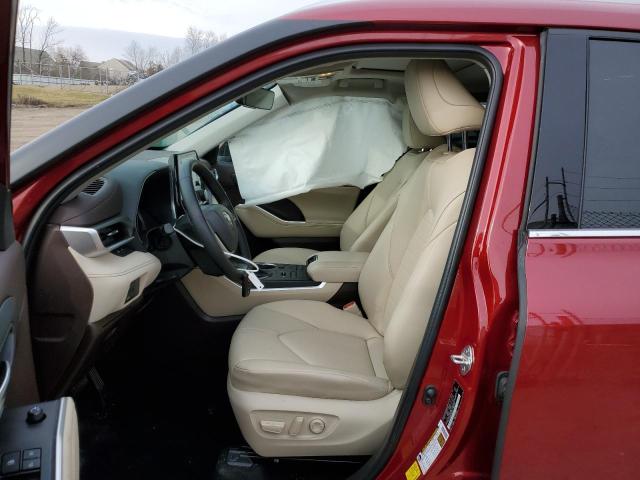 Photo 7 from auction – 2022 TOYOTA HIGHLANDER with VIN 5TDHZRBH9NS577470
