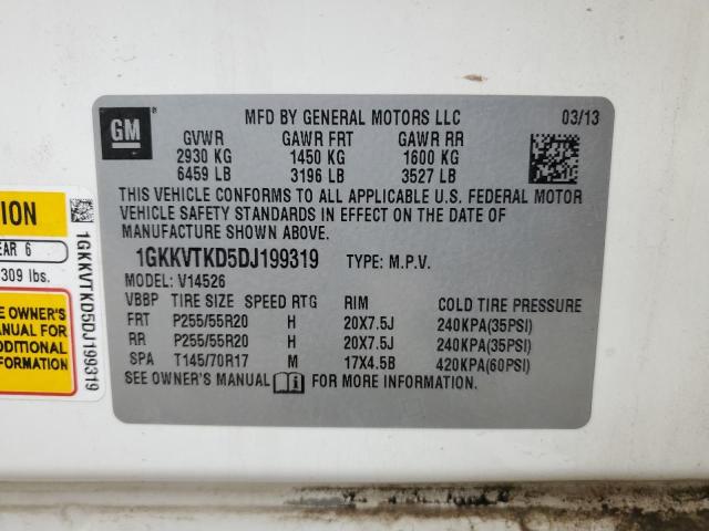Photo 14 from auction – 2013 GMC ACADIA DEN with VIN 1GKKVTKD5DJ199319