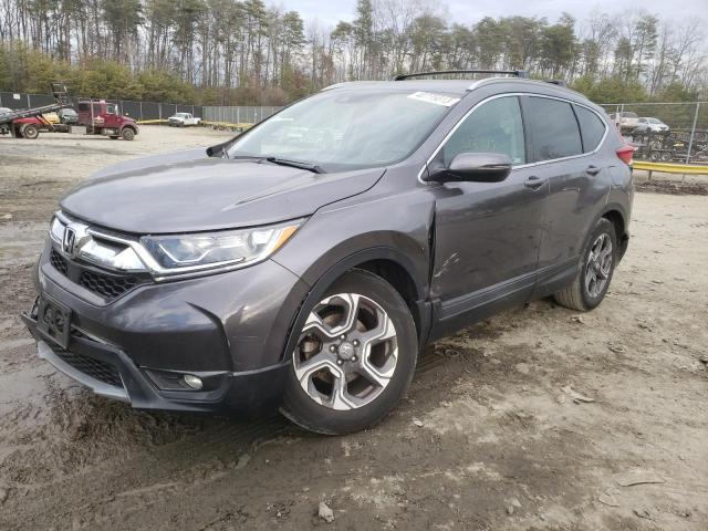Photo 1 from auction – 2018 HONDA CR-V EX with VIN 7FARW2H52JE045885