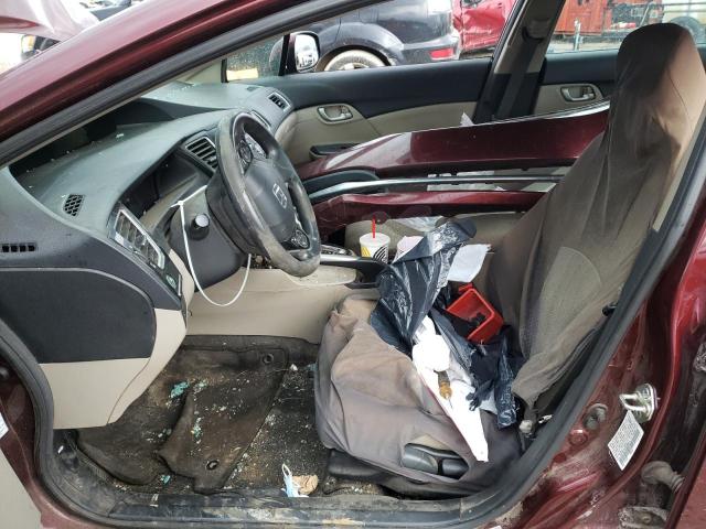 Photo 7 from auction – 2013 HONDA CIVIC LX with VIN 19XFB2F5XDE094419