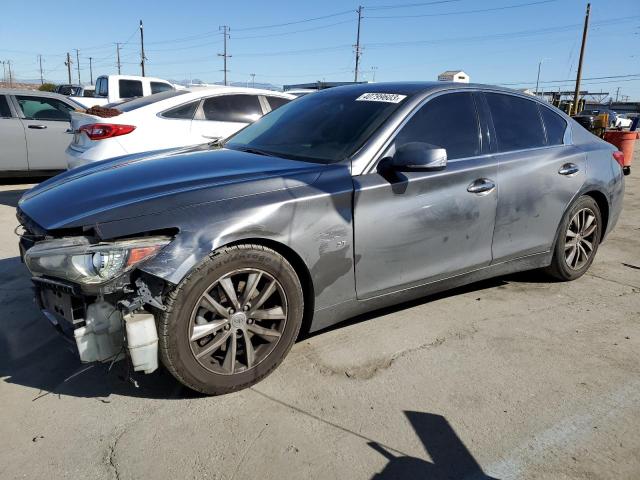 INFINITI Q50 BASE 2015 with VIN JN1BV7AP2FM358350 - Photo from auction