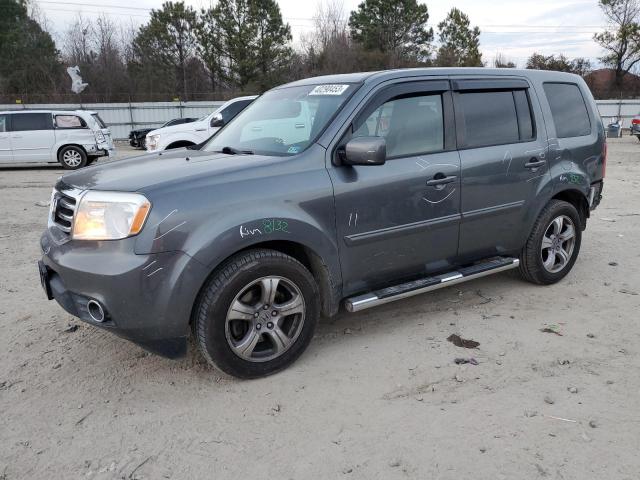 HONDA PILOT EXL 2013 with VIN 5FNYF4H66DB029396 - Photo from auction