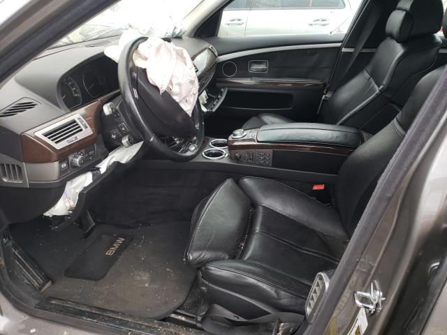 Photo 7 from auction – 2007 BMW 750 with VIN WBAHN83557DT76333