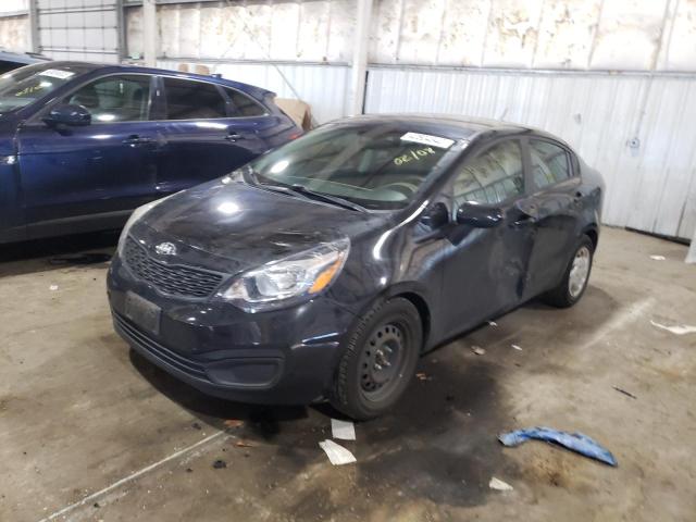 KIA RIO LX 2014 with VIN KNADM4A3XE6374591 - Photo from auction