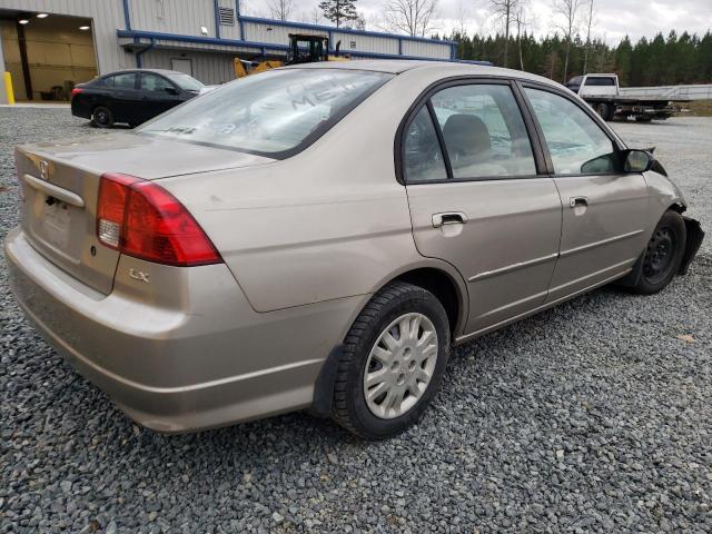 Photo 3 from auction – 2004 HONDA CIVIC LX with VIN 2HGES15684H519559