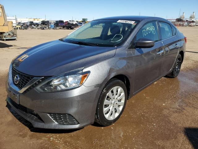 NISSAN SENTRA S 2019 with VIN 3N1AB7AP1KY345374 - Photo from auction