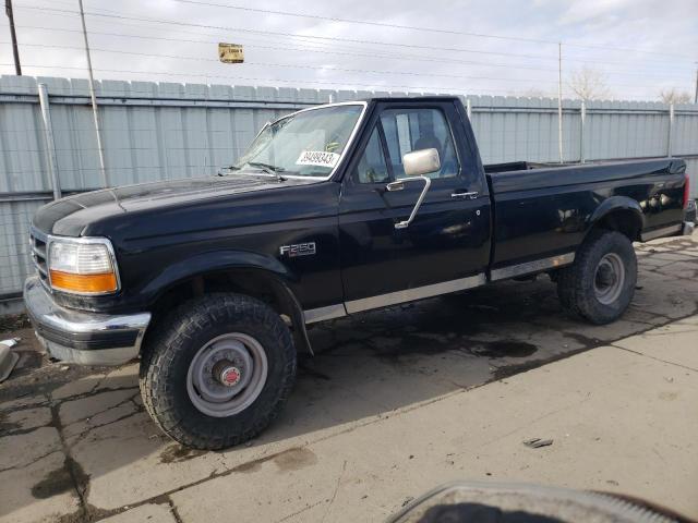 FORD F250 1992 with VIN 2FTHF26G2NCA14807 - Photo from auction