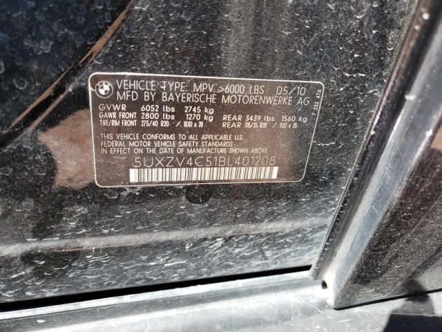 Photo 14 from auction – 2011 BMW X5 XDRIVE3 with VIN 5UXZV4C51BL401208