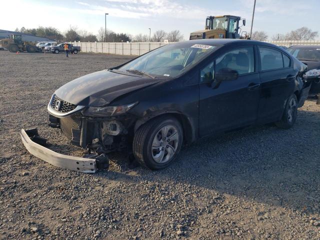 HONDA CIVIC LX 2015 with VIN 19XFB2F54FE006337 - Photo from auction