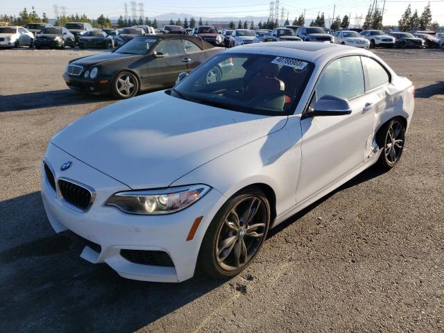 BMW M235I 2015 with VIN WBA1J7C5XFV358765 - Photo from auction