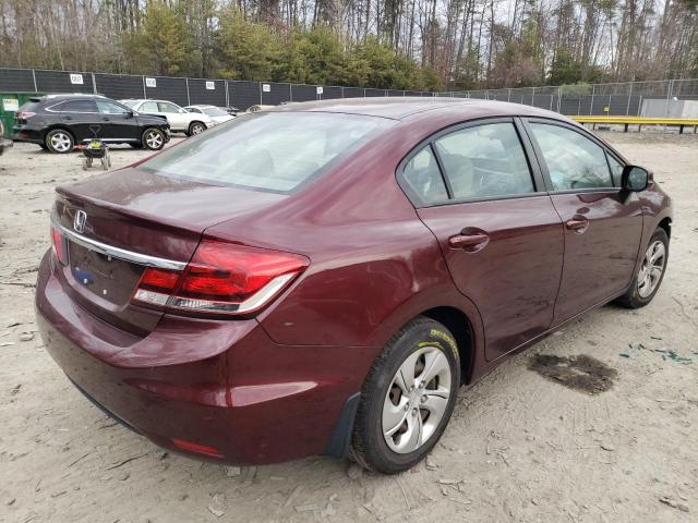 Photo 3 from auction – 2013 HONDA CIVIC LX with VIN 19XFB2F55DE092836