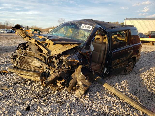 HONDA PILOT EXL 2004 with VIN 5FNYF18584B004764 - Photo from auction