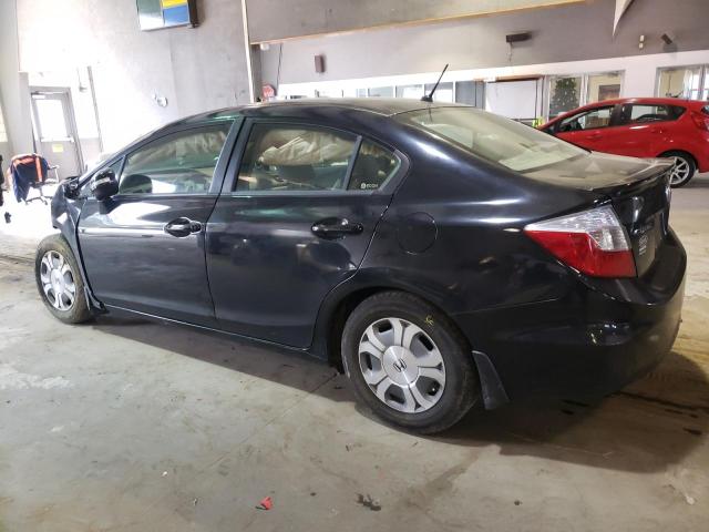 Photo 2 from auction – 2012 HONDA CIVIC HYBR with VIN JHMFB4F36CS009001