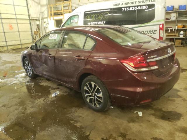 Photo 2 from auction – 2015 HONDA CIVIC EX with VIN 19XFB2F86FE060703
